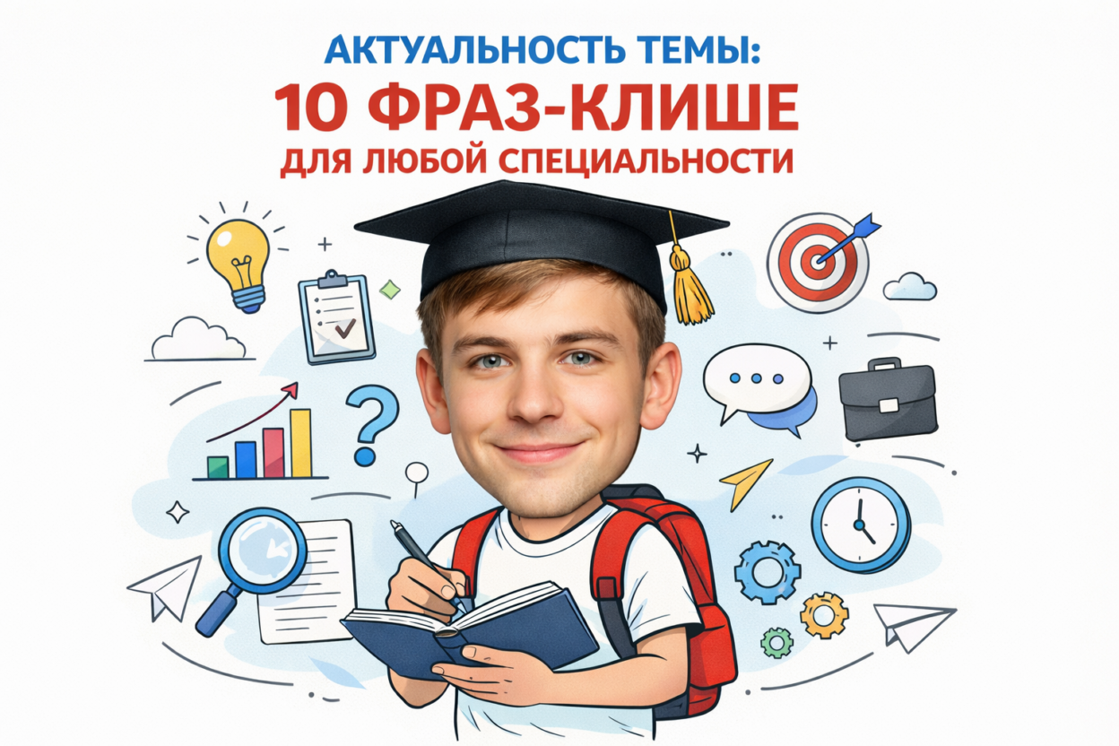 Актуальность темы без воды примеры и фраз-клише