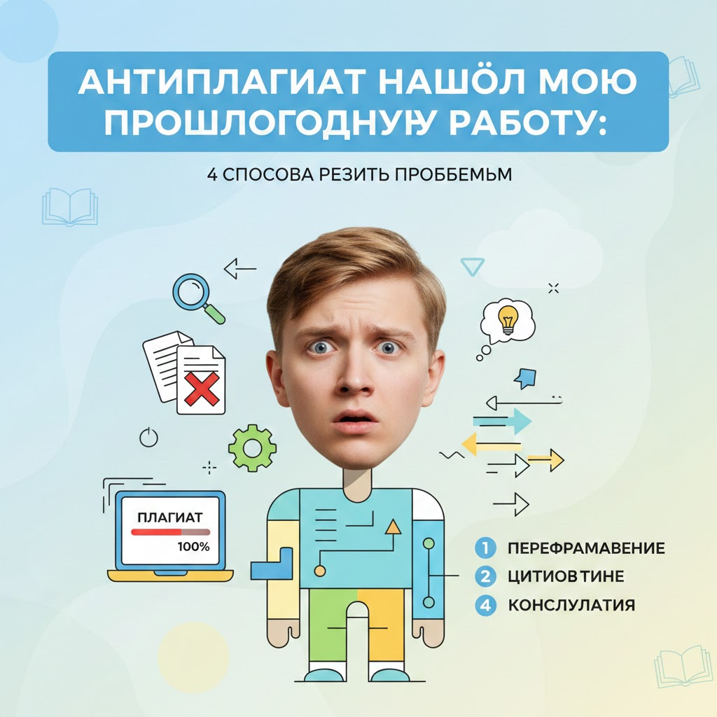 Антиплагиат и использование старой работы в курсовой