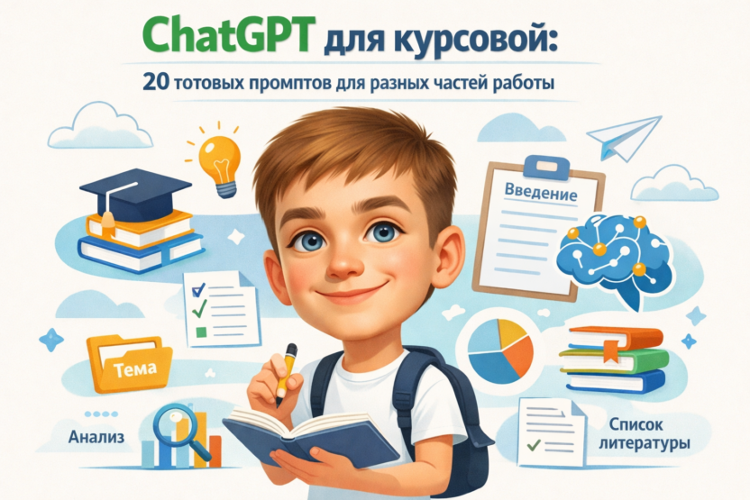 ChatGPT промпты для курсовой работы