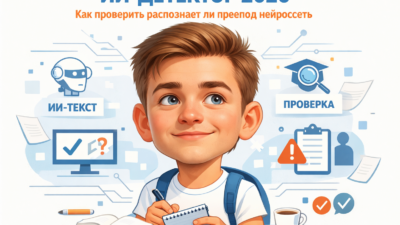 Детектор нейросети для проверки AI-текстов онлайн в 2026 году