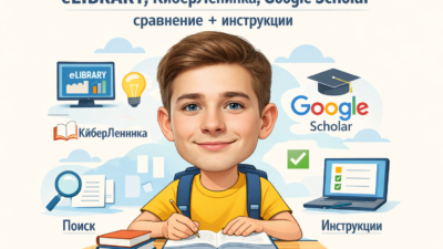 Сравнение eLIBRARY и Google Scholar: особенности и инструкции