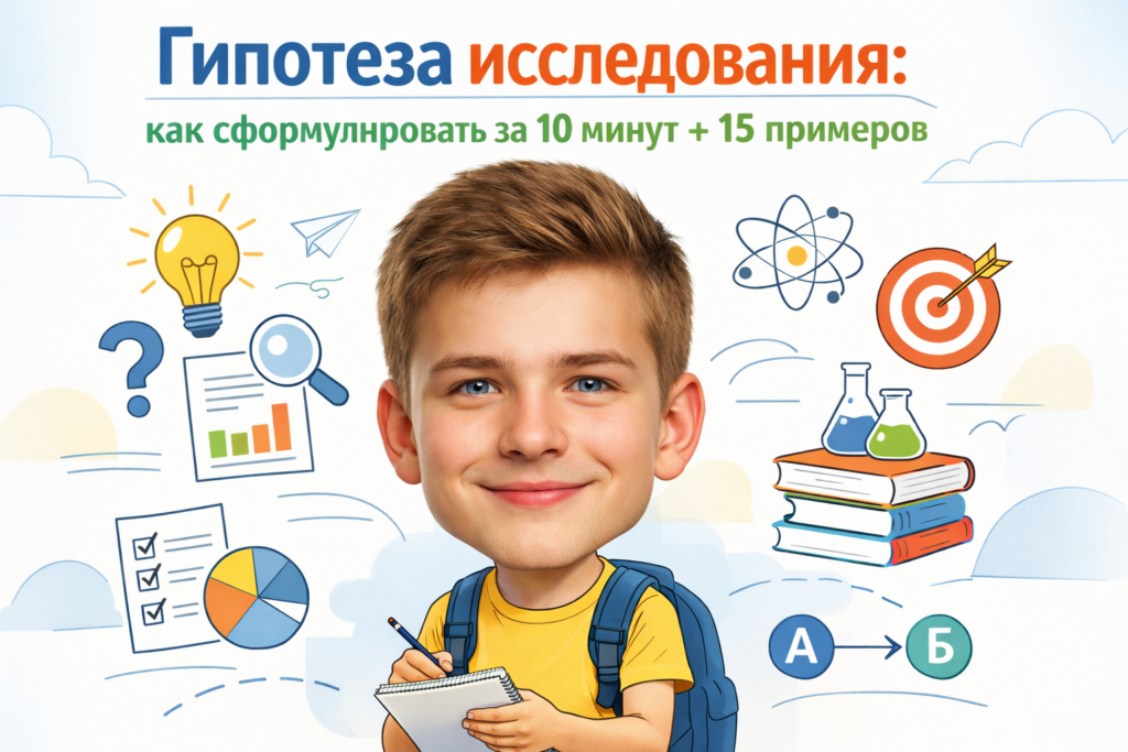 Гипотеза исследования и её формулирование