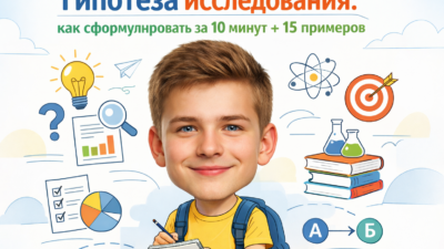 Гипотеза исследования и её формулирование