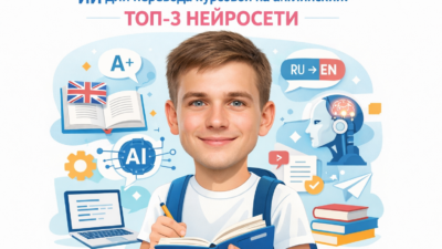Обзор топ-3 нейросетей для перевода курсовой на английский
