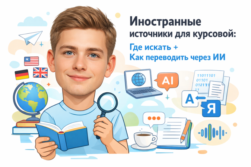 Иностранные источники курсовая по зарубежной литературе и переводу ИИ