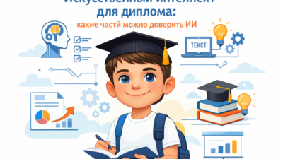 Искусственный интеллект для диплома: какие части можно доверить ИИ