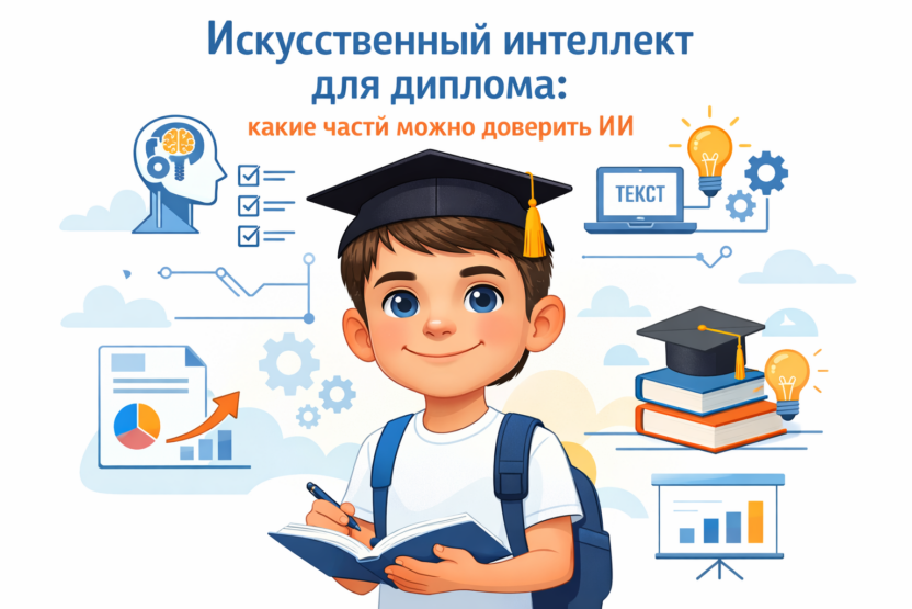 Искусственный интеллект для диплома: какие части можно доверить ИИ
