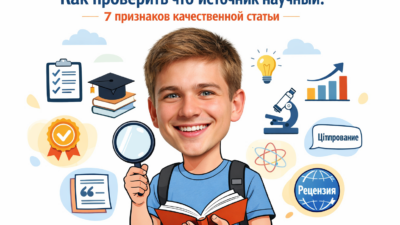 Как проверить научный источник, признаки качественной статьи