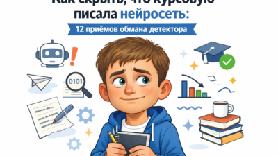 Скрытие нейросети в курсовой работе