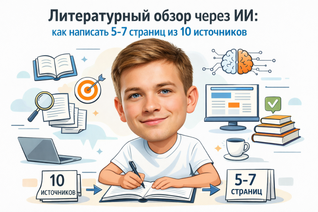 Литературный обзор курсовой с ИИ