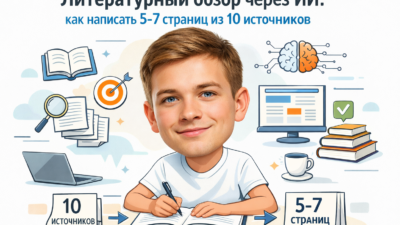 Литературный обзор курсовой с ИИ