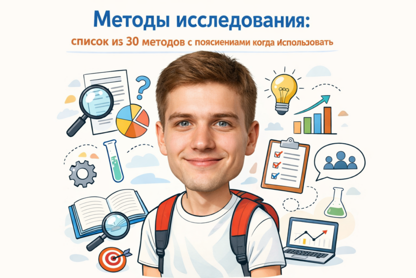 Методы исследования в курсовой работе