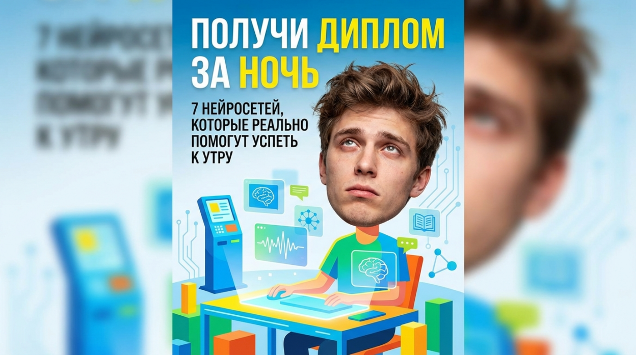 Написать диплом за ночь с помощью нейросети