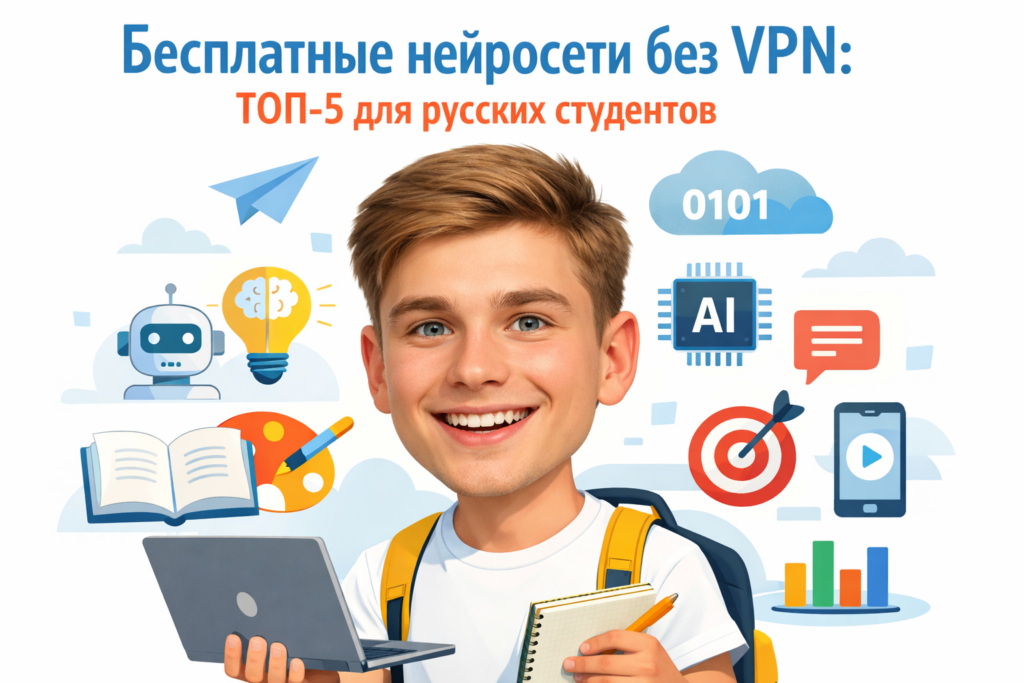 Нейросети без VPN для курсовой работы