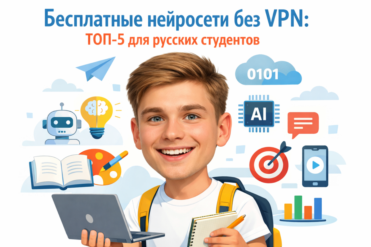 Нейросети без VPN для курсовой работы