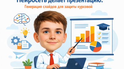 Нейросеть генерация слайдов для защиты курсовой