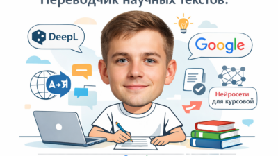 Сравнение возможностей переводчика DeepL и Google для научных текстов