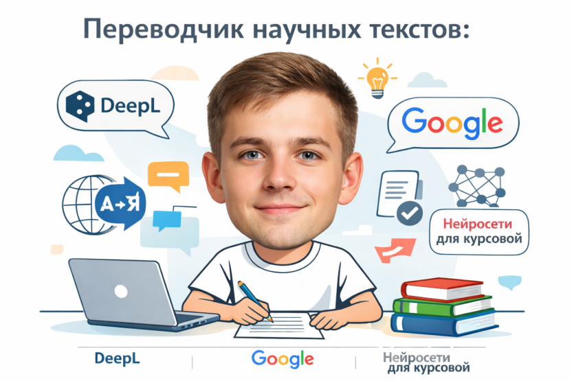Сравнение возможностей переводчика DeepL и Google для научных текстов