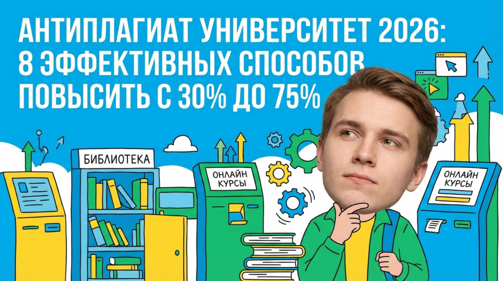 8 способов повысить уникальность и пройти проверку на антиплагиате в 2026