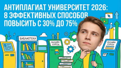 8 способов повысить уникальность и пройти проверку на антиплагиате в 2026