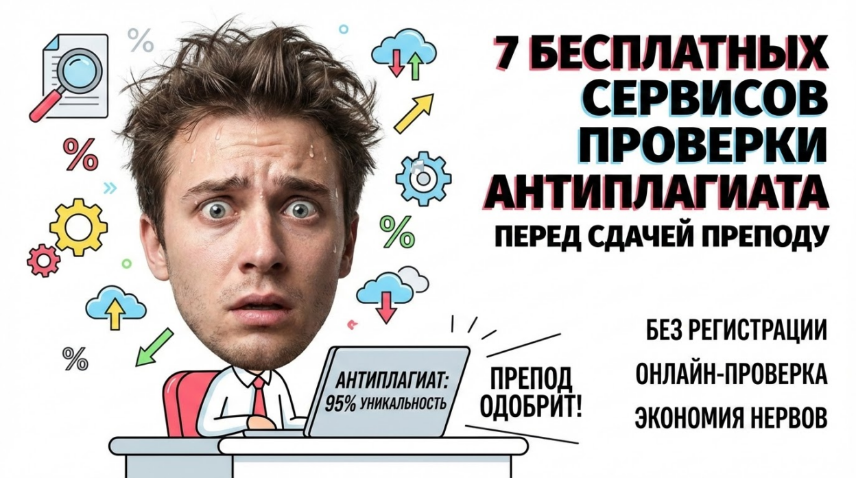 Проверка антиплагиата бесплатно онлайн