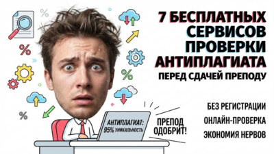 Проверка антиплагиата бесплатно онлайн