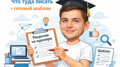 Рецензия на курсовую: образец и шаблон