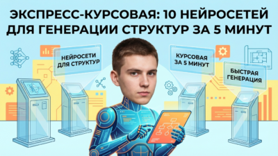 10 ИИ сервисов для курсовой работы за 5 минут