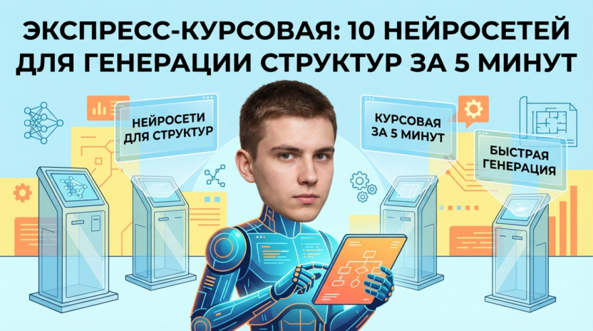 10 ИИ сервисов для курсовой работы за 5 минут