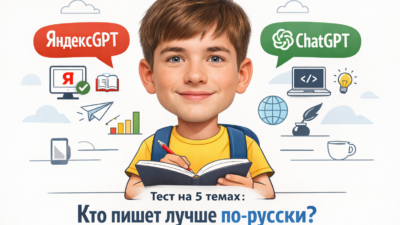 Тестирование YandexGPT и ChatGPT на 5 темах для курсовой работы