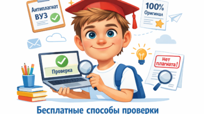 Проверка работы на антиплагиат бесплатно