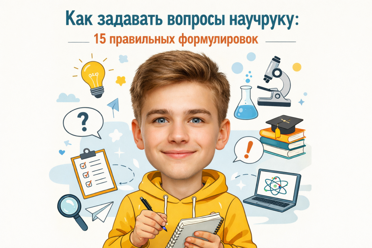 Как задавать вопросы научруку: советы и формулировки