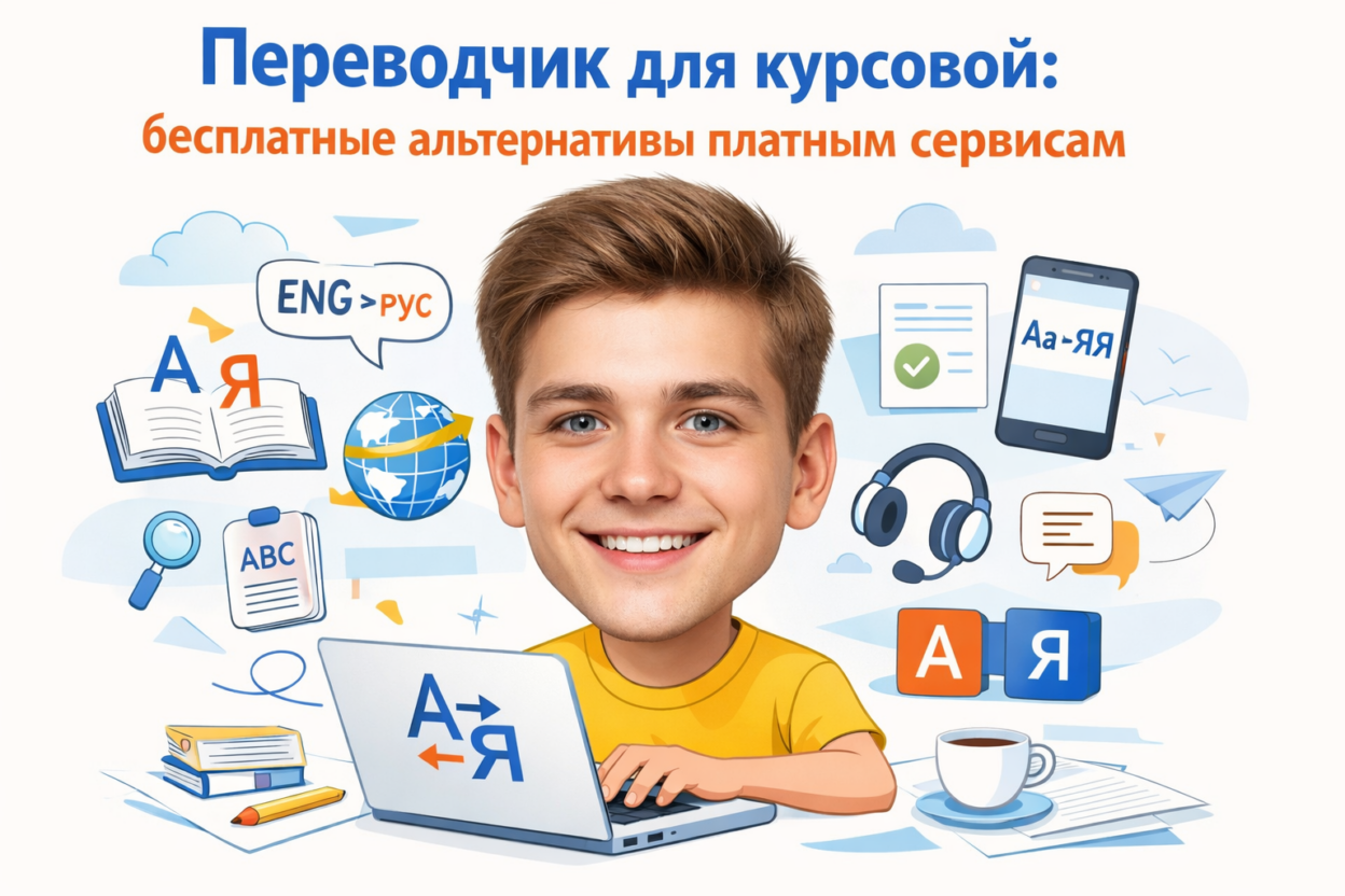Бесплатные альтернативы переводчикам для курсовой работы