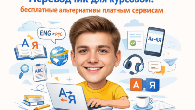 Бесплатные альтернативы переводчикам для курсовой работы