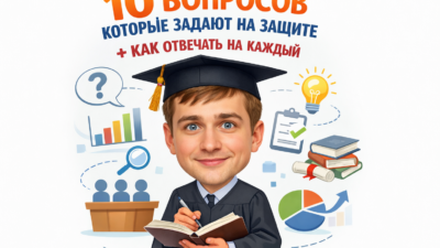 10 типичных вопросов на защите курсовой работы и ответы на них