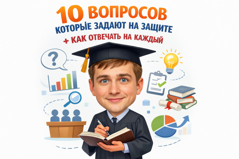 10 типичных вопросов на защите курсовой работы и ответы на них